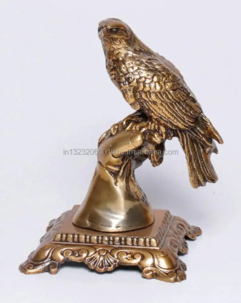 Alumínio pássaro estátua voando pássaro esculturas águia para venda lado talheres item decorativo atacado fabricante fornecedor