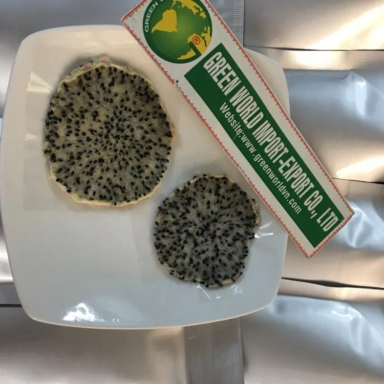 FRUTA DE DRAGÓN SUAVE Y SECA SIN AZÚCAR TIPO DE PROCESAMIENTO HORNADO HECHO EN VIETNAM GRADO PREMIUM-VENTA AL POR MAYOR PITAYA SECA DULCE NATURAL