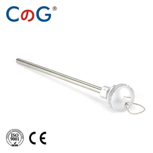 Sensor de temperatura Industrial WRN-130 K tipo 0-1200C, diámetro de 10mm, montaje de cabeza de armadura de sonda de alta precisión, termopar - Product Image 3