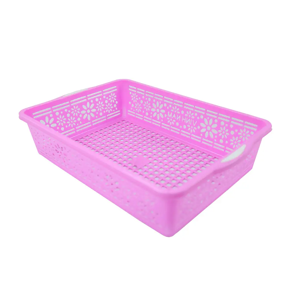 Hot Sale High Quality Pp Plastic Basket With Best Price For Housewares And Supermarkets