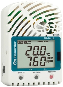 TR-76Ui CO2 Thermometer Humidity <strong>Temperature</strong> <strong>Data</strong> <strong>Logger</strong> Recorder TandD - Product Image 4