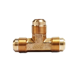 1/4 "3/8" 1/2 "5/8" SAE真鍮配管継手街路フレアティー & 減速加熱冷凍用HVAC - Product Image 5
