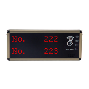 Wireless Anzahl Warten Aufruf Display Bildschirm mit Tastatur Service Zähler Queue-Management-System - Product Image 4