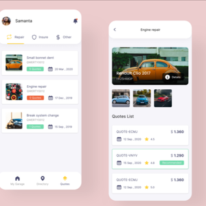 Auto waschanlage On Demand App Design | Android/IOS Wasch service App Design | Entwicklung der Fahrzeug wasch-App - Product Image 3