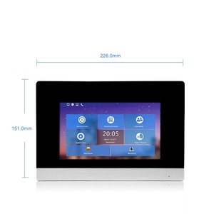 Multi-Apartment Tuya Smart APP Controlled <strong>Video</strong> Door Phone <strong>System</strong> with Audio <strong>Video</strong> <strong>Intercom</strong> IP SIP <strong>TCP</strong> IP Door Access Control