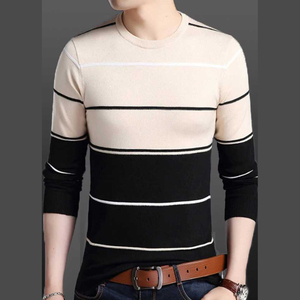 パキスタン製フルスリーブパネルワークファッションウェアのメンズTシャツカジュアルTシャツ販売 - Product Image 6