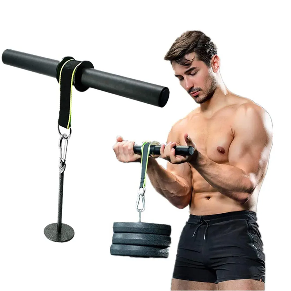 Forearm Blaster Wrist Roller - Forearm Workout Equipment with Soft Foam Grip Handles