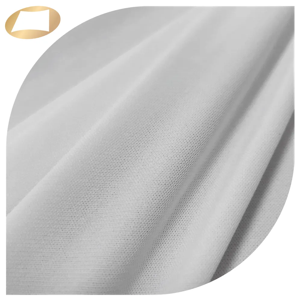 Quick dry light 100% coolplus polyester yarn wicking fabric for sportswear