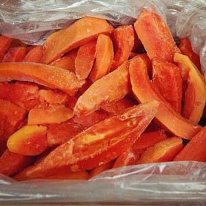 冷冻木瓜水果立方体切/丁/块新鲜味道IQF冷冻混合物 - Product Image 5