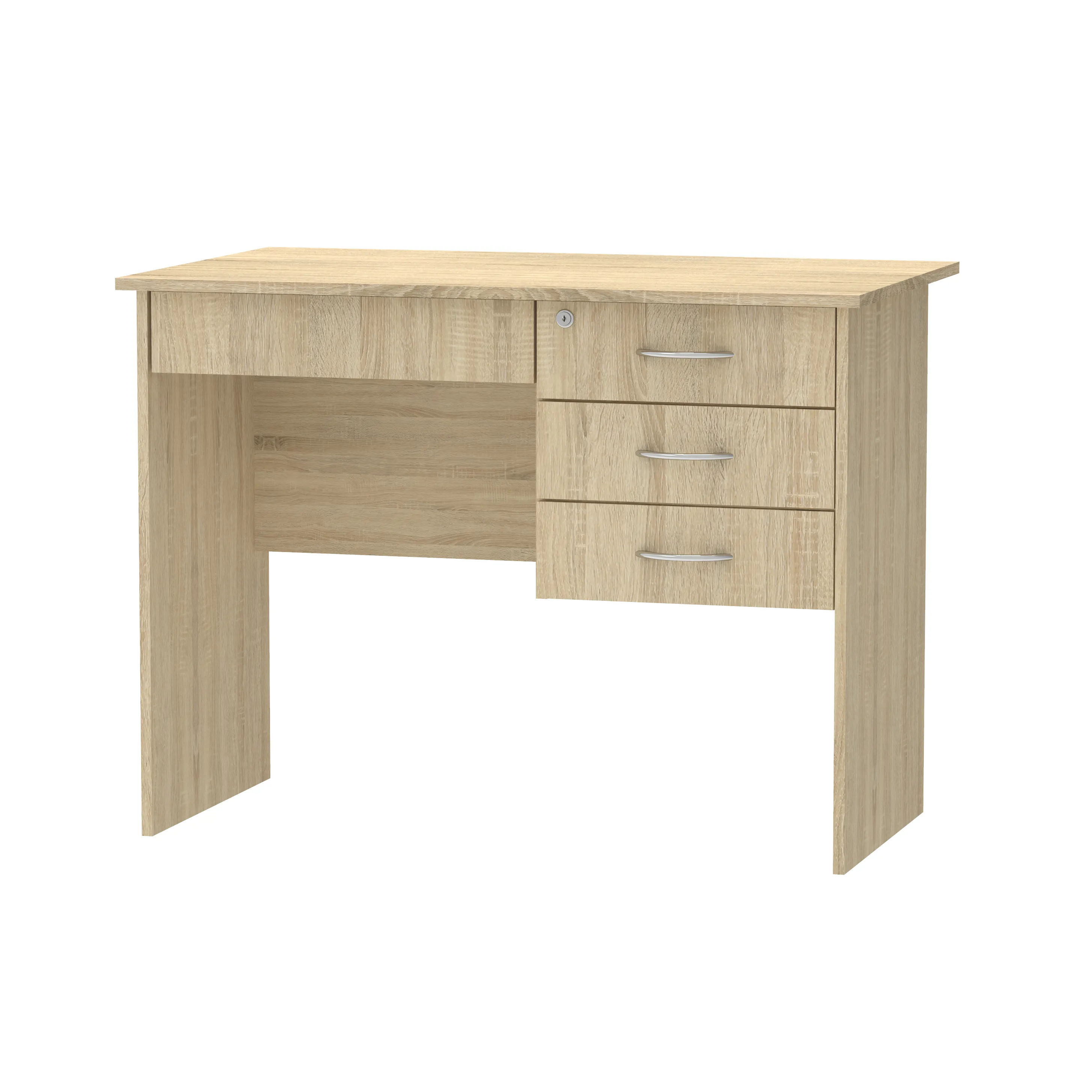 Wood Wooden Office Desks with Drawer Simple Design Office Workstation Furniture Made in Malaysia 1331