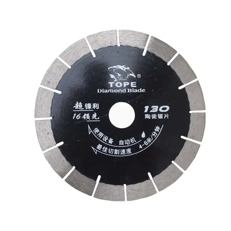 130mm China Diamond Ceramic Tile Saw Blade Porcelain Tile Saw Blade Wet Cutting Diamond Ceramic Cutting Disc