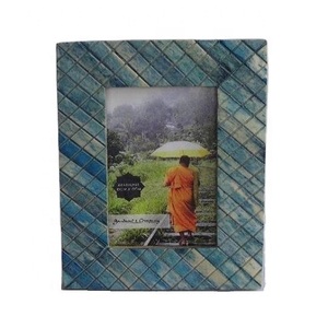 定制骨镶嵌印度图片相框最新设计弯曲相框待售 - Product Image 1