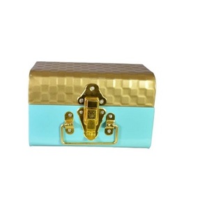 <strong>CHEAP</strong> METAL <strong>TRUNK</strong> BOXES HOME DECORATIVE STORAGE BOX PARTY DECORATIVE TREASURE CHEST - Product Image 4