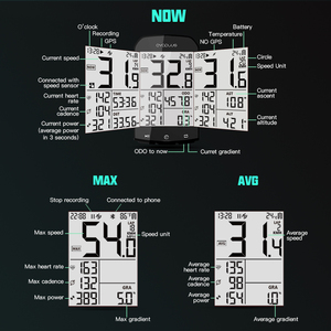 CYCPLUS M1 <strong>Wireless</strong> Bike <strong>Computer</strong> Waterproof <strong>Cycling</strong> Speedometer GPS Bicycle <strong>Computer</strong> - Product Image 3