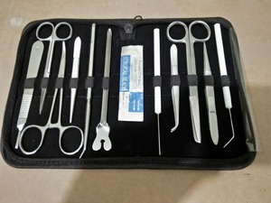 Gelişmiş diseksiyon kiti-botanik veteriner tıbbi öğrenci tam Dissection Kit seti ile paslanmaz çelik aletler için Dis - Product Image 4