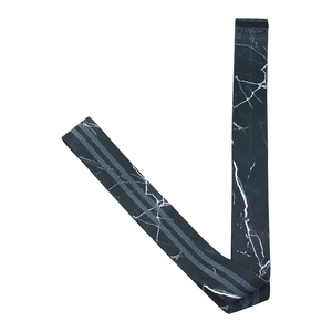 Bandas circulares de cadera largas impresas elásticas extra pesadas con logotipo personalizado, bandas de bucle de resistencia para ejercicio de alta resistencia de material de látex - Product Image 3