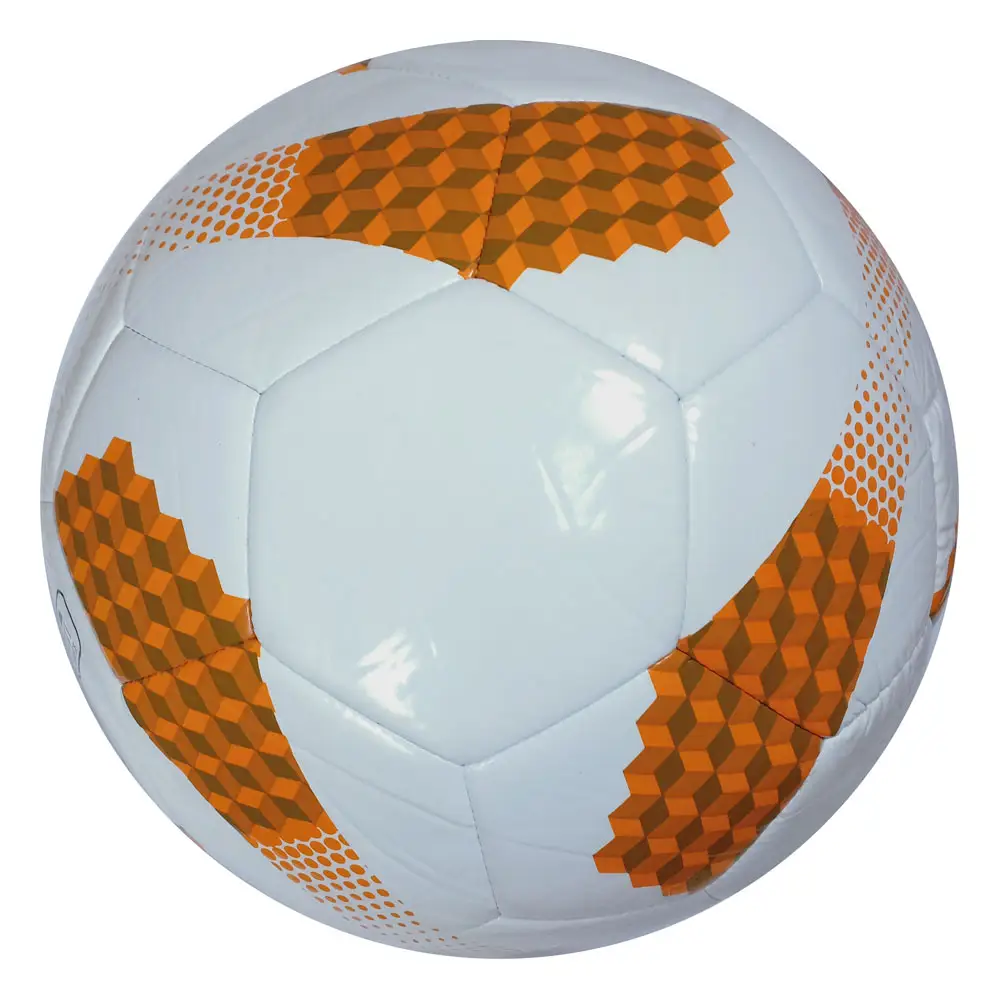 Factory direct sale machine stitched Football size 5 leather soccer ball promotional football