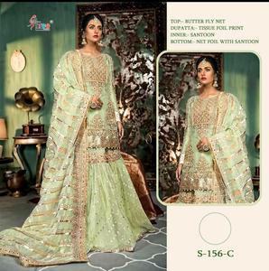 RM Apparel'<strong>s</strong> Latest Collect Pakistani Women Dresses for Party and Wedding Wear / Embroidery Three Piece Suit - Product Image 2