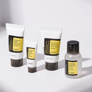 Korean Cosmetic All About Snail Kit <strong>4</strong>-step Korean <strong>Skin</strong> <strong>Care</strong> Snail Mucin Gift Set Repairing Recovering - Product Image 2