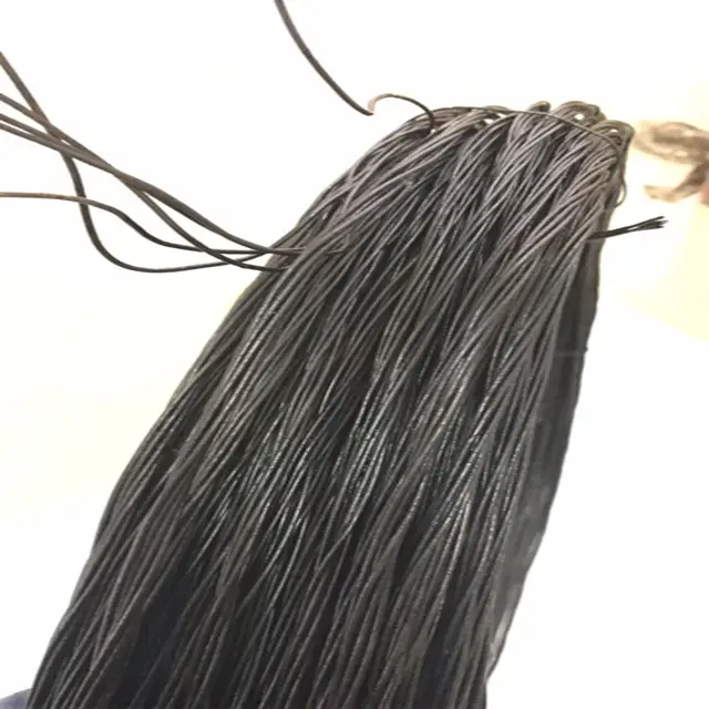 Hebei Yongwei direkt fabrik 1.2mm 6 linien twist schwarz geglüht draht für den bau