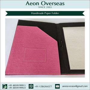 2025 Mới Nhất Đến Nổi Da Voi Kết Cấu Giấy Thư Mục Tập Tin Cho Cho Văn Phòng Trường Cho Xuất Khẩu - Product Image 6