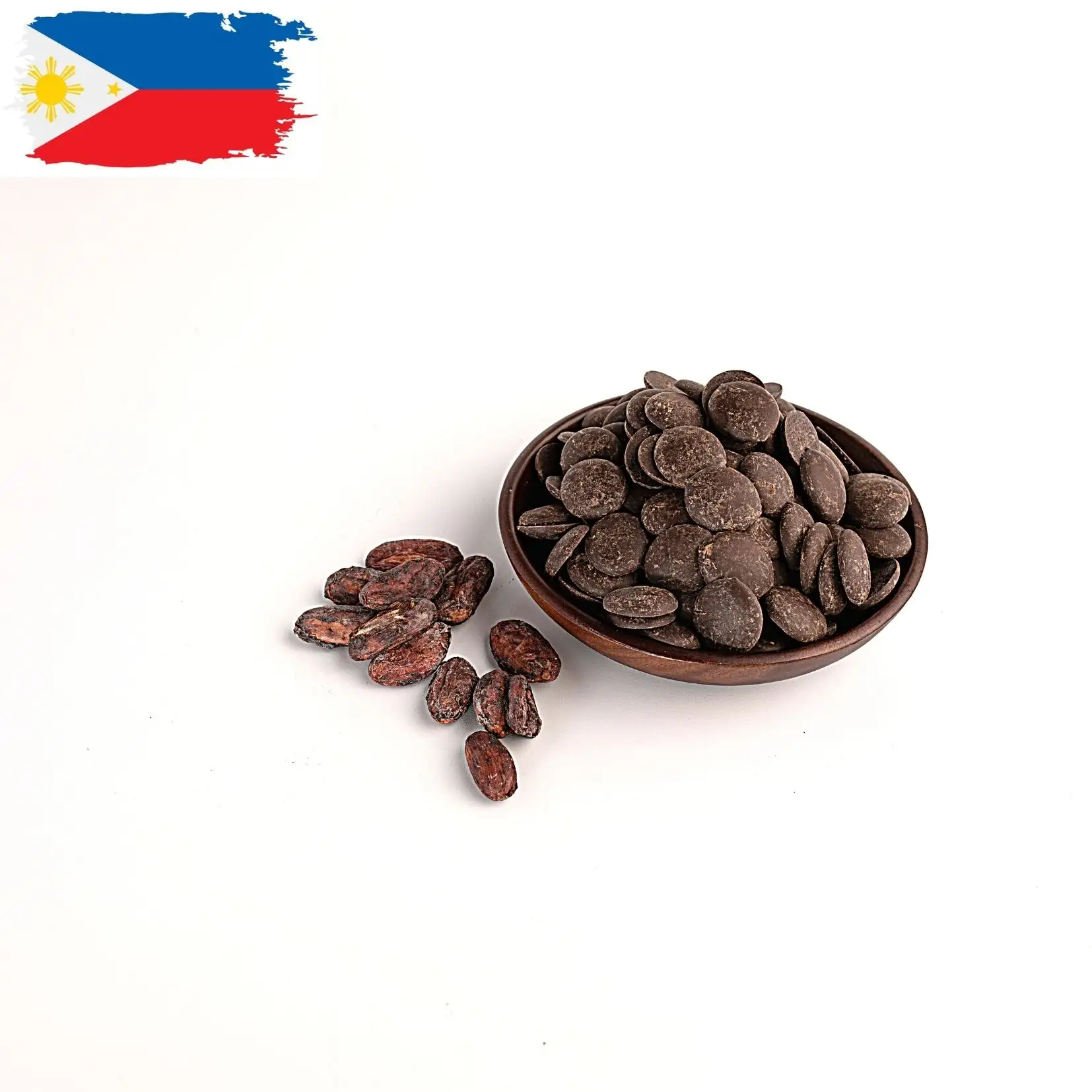 Филиппинская натуральная какао-масса/какао-ликер какао-следы