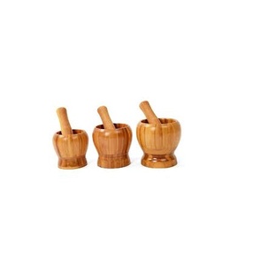 Özelleştirilmiş boyutu ve mutfak kullanımı için toptan ahşap harç ve pestle özelleştirilmiş boyutu için ucuz fiyat - Product Image 2