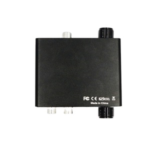192kHz DAC Digital to <strong>Analog</strong> Audio Converter with Volume Adjustable Optical Coaxial to Stereo L/R and 3.5mm Jack - Product Image 4