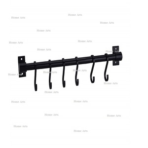 Advantageous Design <strong>Iron</strong> Hanging <strong>Hook</strong> Customized Size and Shape Black Color <strong>Hook</strong> for Wall Mounted Usage - Product Image 2