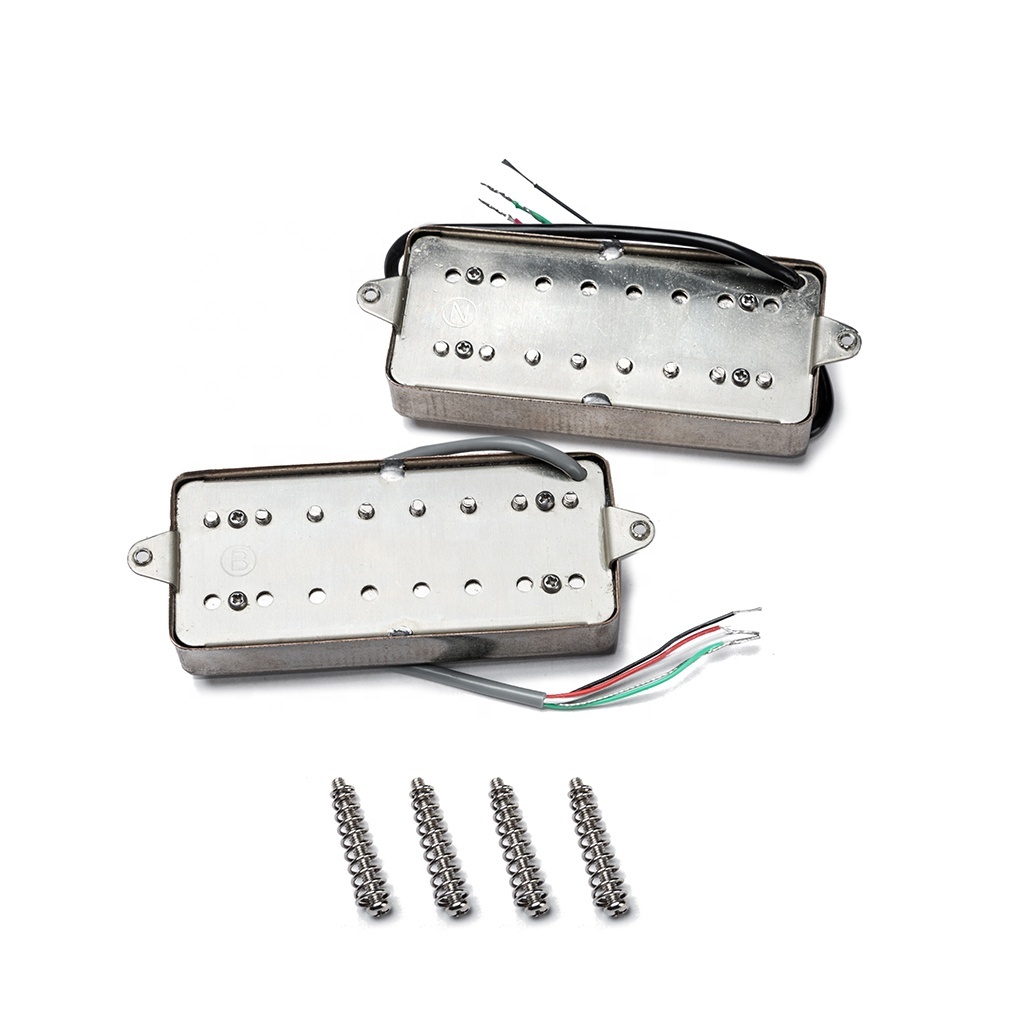 high-quality Alnico V humbucker 8 strings pickups hand wound electric guitar vintage pickups set for 8 strings guitars