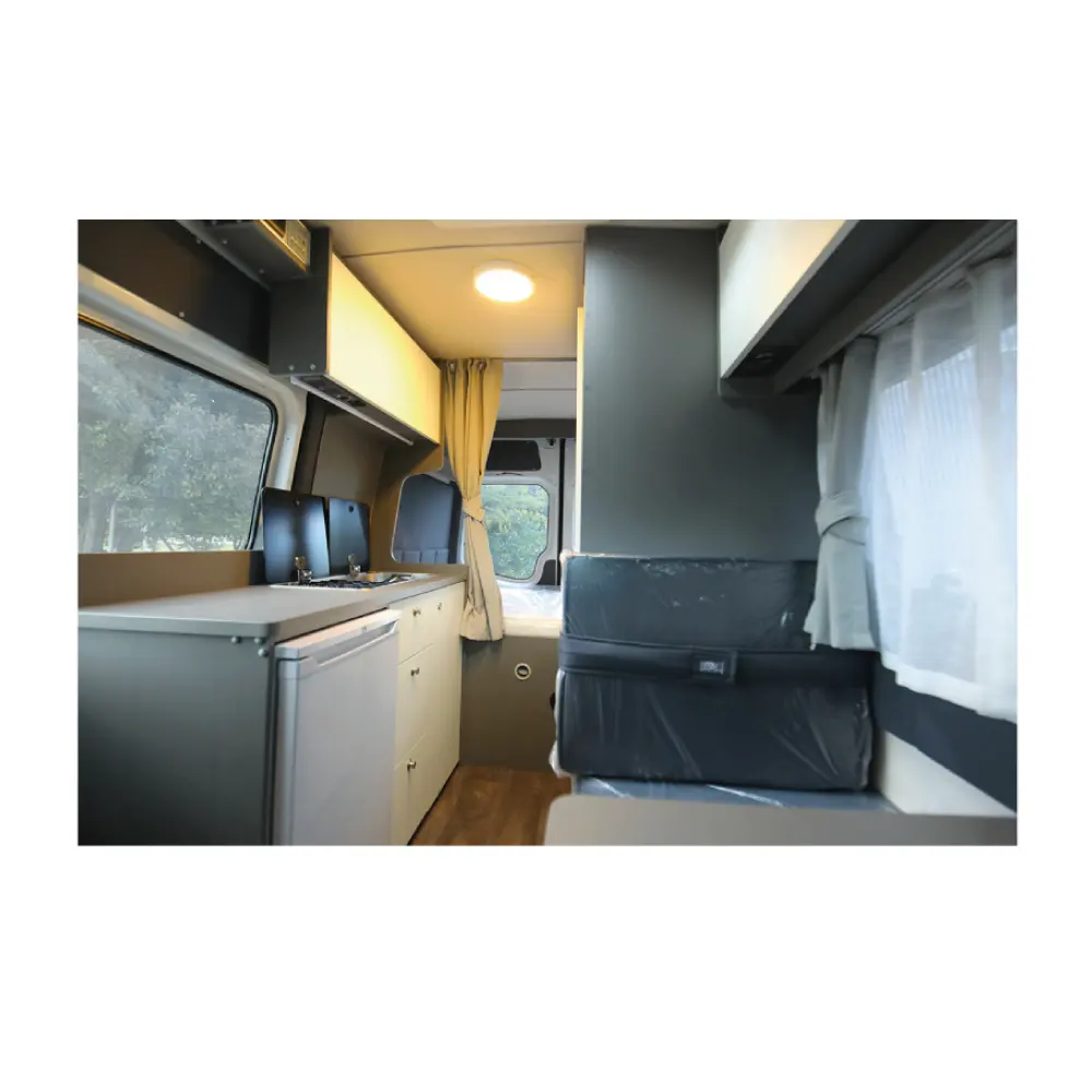 2023 MODEL CAMPER VAN CONVERSION - CAMPER VAN - WHOLESALE CONVERSION - WHITE COLOR CAMPER VAN WHOLESALE