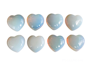 Wholesale <strong>Large</strong> Handmade Opalite Puffy Hearts Bulk Crystal Gemstone Hearts from Muntaha <strong>Agate</strong> Exports - Product Image 5