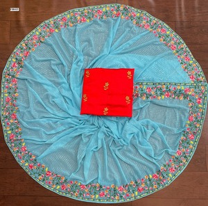 <strong>BOLLYWOOD</strong> STAR MULTY SEQUINS COLLECTION CLOTH of BEST QUALITY WEIGHTLESS 60 Gram Fabric