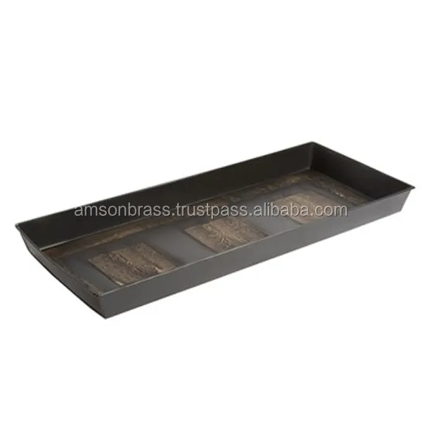 Home Clean Black Boot Tray Clean Floor Clean scarpiera multiuso vassoio per interni esterni tappetino per scarpe vassoio portaoggetti