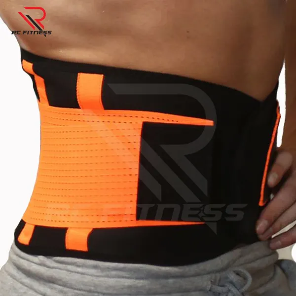 Premium Workout Sweat Enhancer Waist Slimming Trimmer Back Support Brace Belt