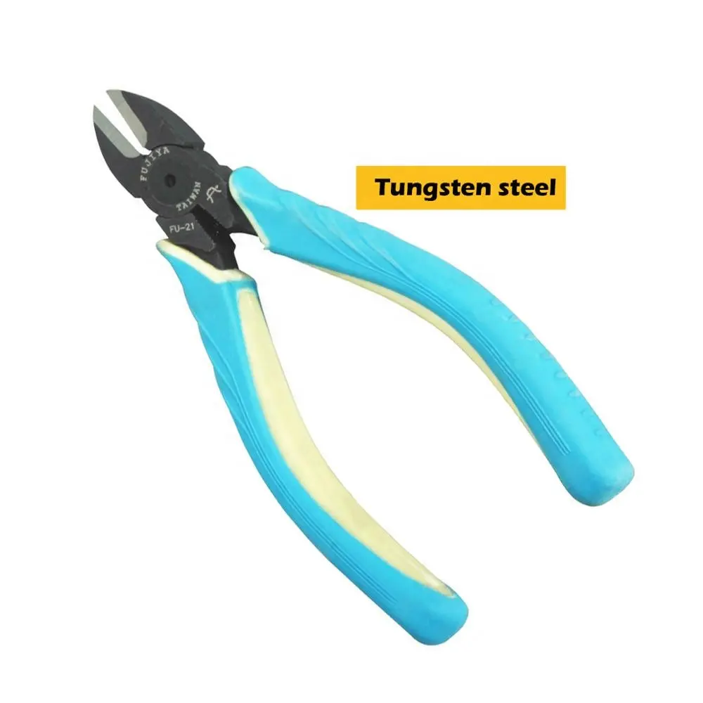 Plastic Flush Cutting Pliers With Tungsten Steel