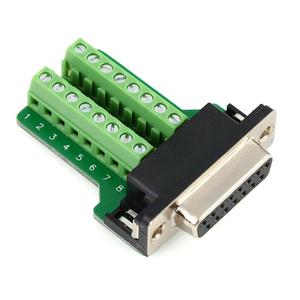 D-SUB DB15 VGA conector hembra macho de 15 pines a Terminal conectores adaptadores de placa de separación - Product Image 4