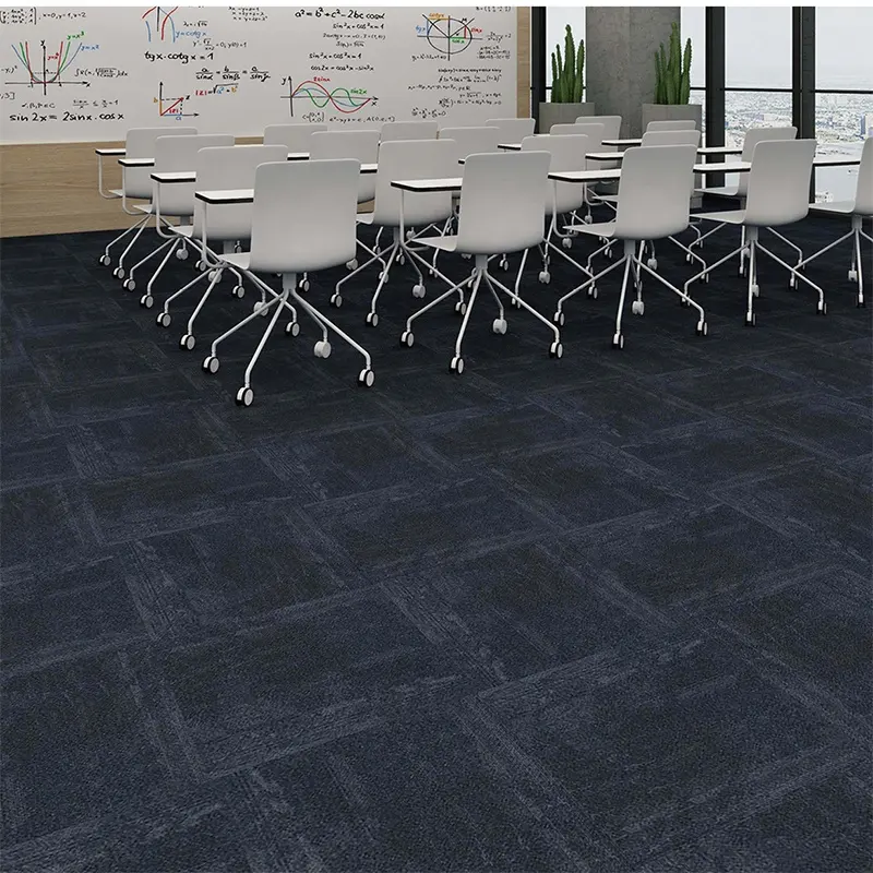 100% PP piso y reunión alfombra azulejo