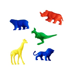 Educativo Animal salvaje contadores para contar y clasificación de aprendizaje - Product Image 1