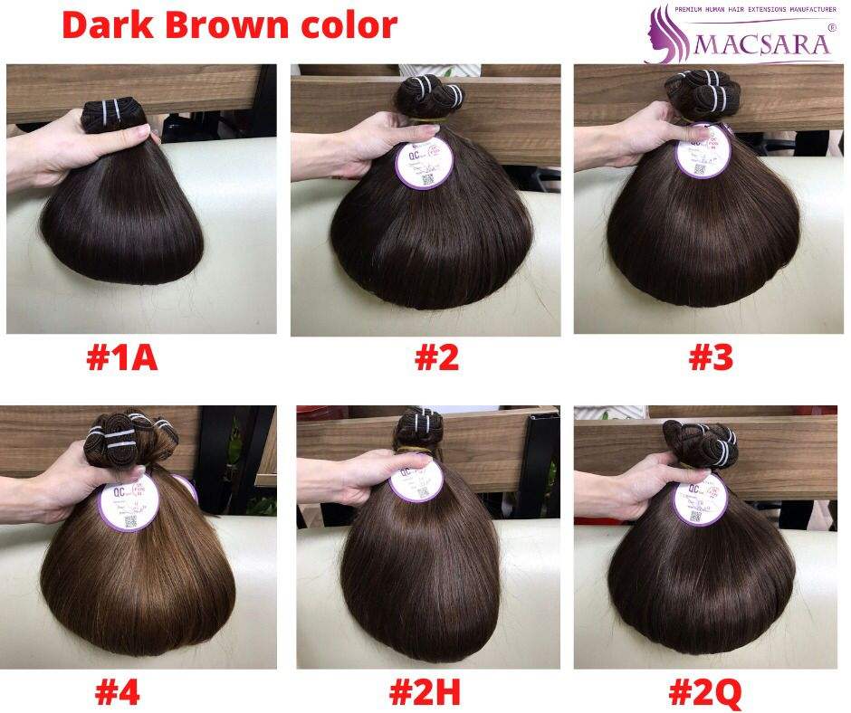 สีน้ำตาลเข้ม