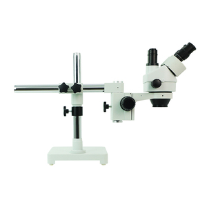 Binocular con soporte de brazo único, microscopio estéreo con Zoom, Binocular de Relive Trinocular STL1, 56 fuentes de luz - Product Image 5