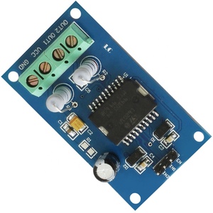 Taidacent Single-chip DC Azionamento Del Motore di Controllo 24v pwm di controllo del motore L6201 Modulo di Controllo del Modulo di Azionamento del Motore di CC - Product Image 4
