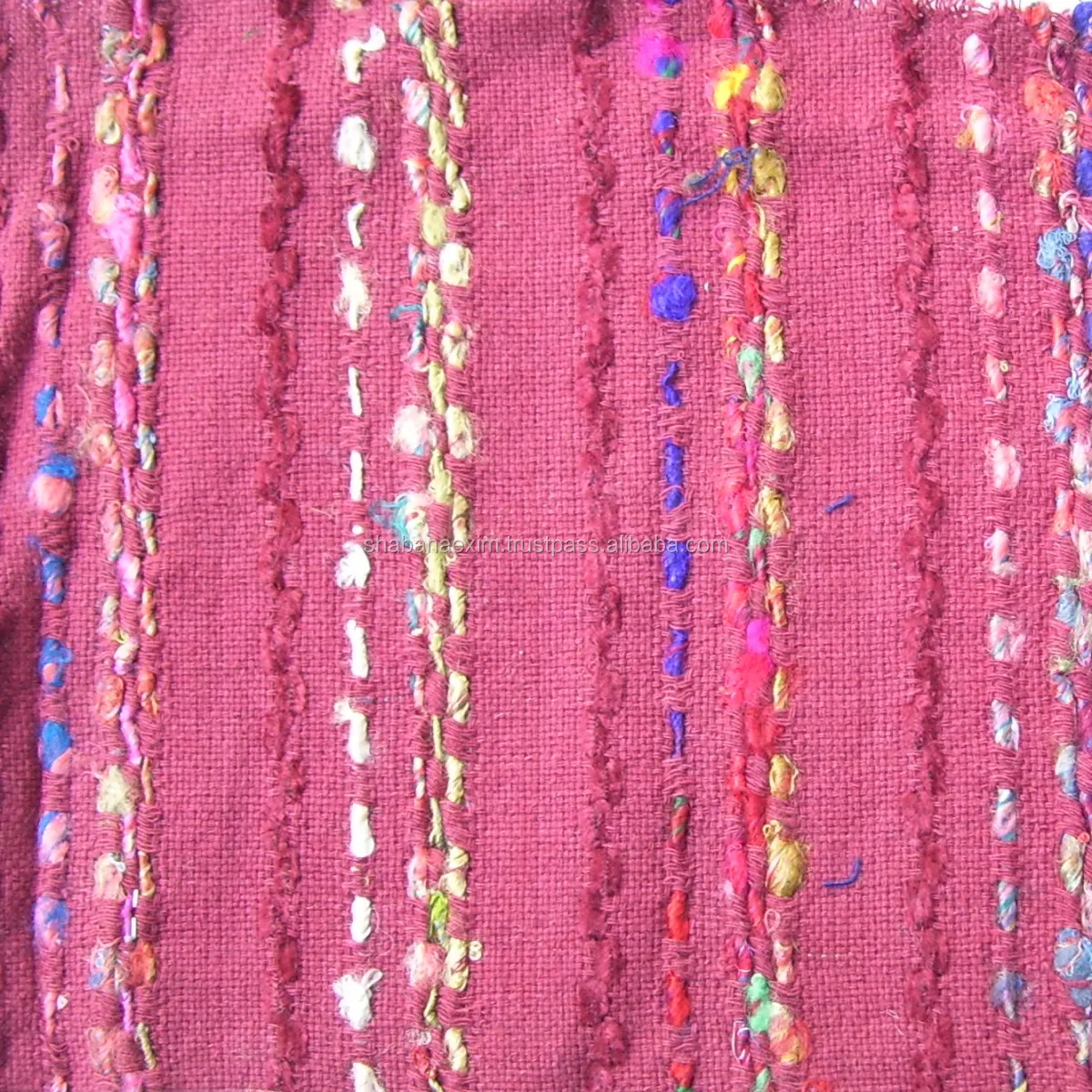 Voor Kleding Bruiloft, Baghandloom Textielleverancier Garen Geverfde Stof Fancy Textielstrepen Van 100% Katoenen Geweven Stof Gekamd