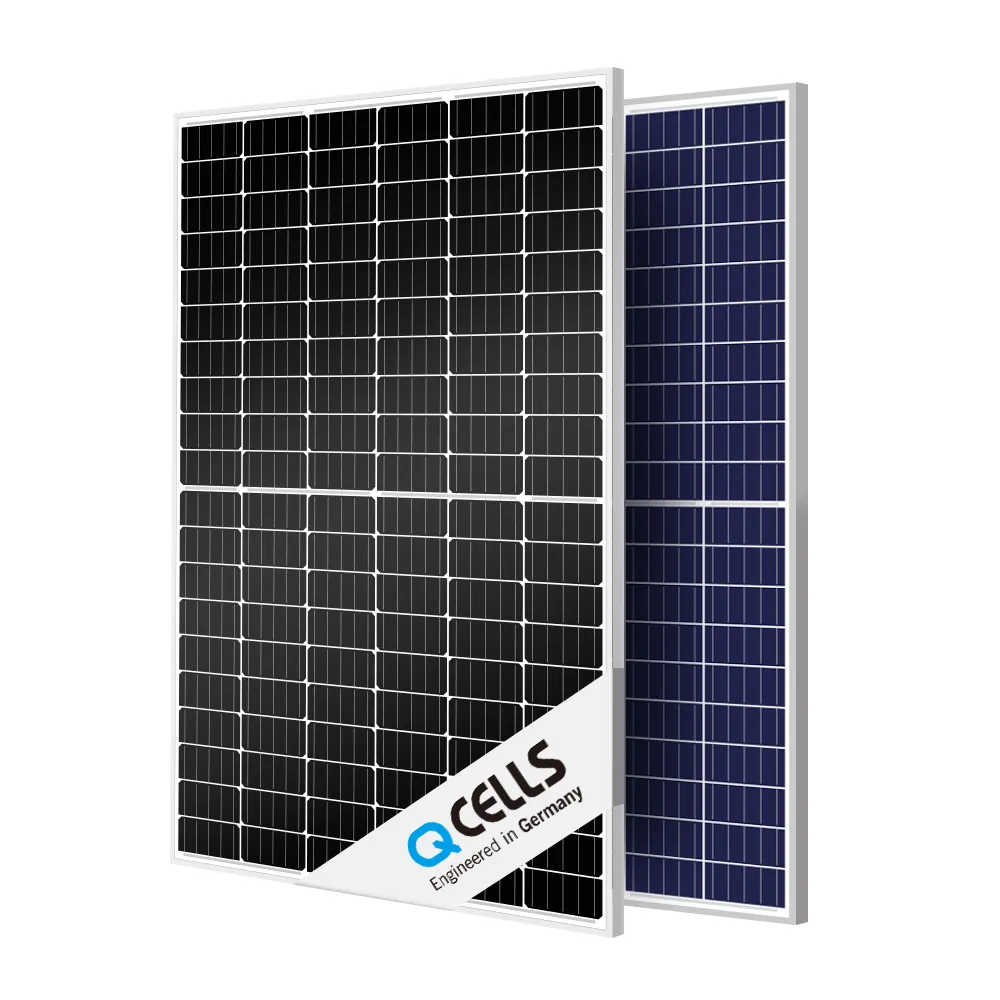 Hanwha Q Cells Painel Solar 450W 500W 545W 550W 555W 600W 650W Mono Cristalino Painel Solar Fotovoltaico Preço de Atacado