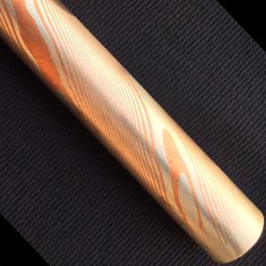 Mokume gen titanyum barlar/kütük/çubuklar