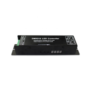 DC12-24V 4 * 4A 4ch dijital tüp DMX 512 led dekoder led denetleyici - Product Image 1