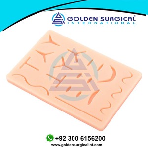 Surgical Suture Pad Training <strong>Kit</strong> Medical Science Teaching <strong>Equipment</strong> with Skin Wound Operation Practice <strong>Model</strong> Scissors Tool <strong>Kit</strong> - Product Image 4