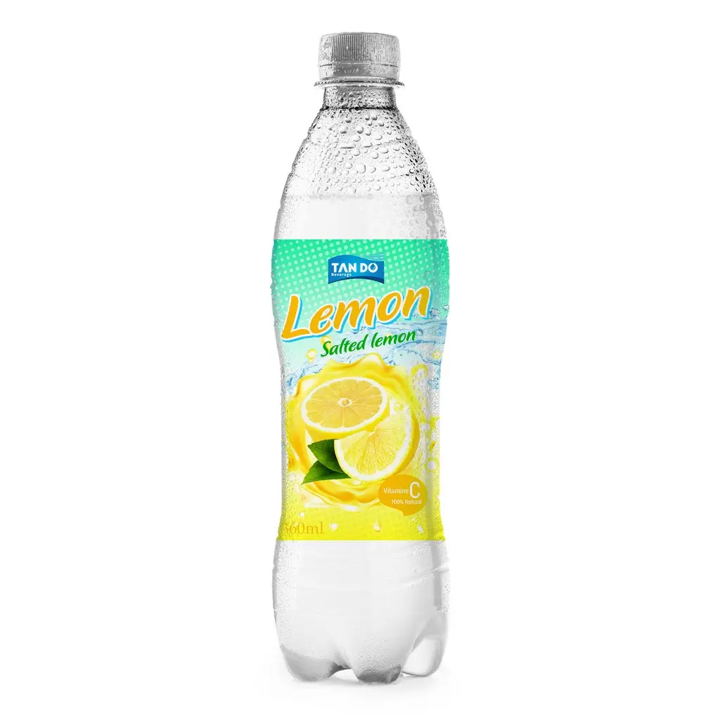 Zumo de limón de 360 ml, zumo de néctar de Pfc esterilizado con sabor a pescado fresco, HACCP Normal, OEM personalizado, marca privada natural fresca