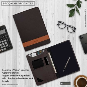 Bloc de notas personalizado para regalo para hombres y mujeres, organizador de cuaderno de diseño de lujo ecológico, precio barato, venta al por mayor - Product Image 5