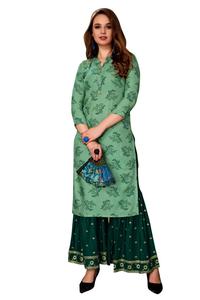 Fancy Kurti with Sharara <strong>Pakistani</strong> Style with High Quality - Product Image 5